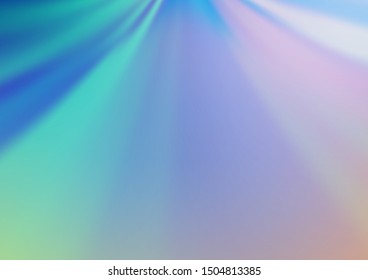 Light Blue, Green vector bokeh and colorful pattern. Colorful abstract illustration with gradient. The best blurred design for your business.