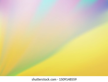 Light Blue, Green vector bokeh pattern. A vague abstract illustration with gradient. The blurred design can be used for your web site.