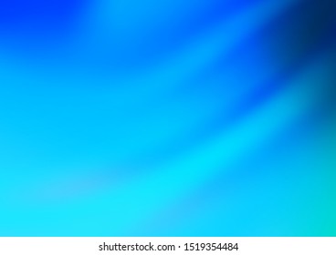 Light Blue, Green vector bokeh pattern. A completely new color illustration in a bokeh style. The template can be used for your brand book.