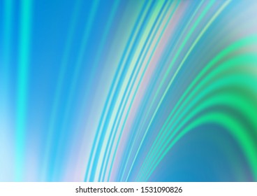 Light Blue, Green vector bokeh and colorful pattern. A completely new color illustration in a bokeh style. The template for backgrounds of cell phones.