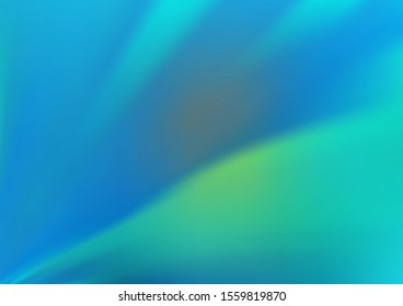 Light Blue, Green vector bokeh and colorful pattern. Colorful illustration in abstract style with gradient. A completely new design for your business.