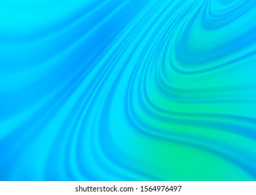 Light Blue, Green vector bokeh pattern. Colorful illustration in abstract style with gradient. The background for your creative designs.