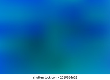 Light Blue, Green vector bokeh pattern. A completely new color illustration in a bokeh style. Brand new template for your design.
