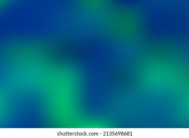 Light Blue, Green vector bokeh and colorful pattern. Colorful abstract illustration with gradient. Design for your web site.