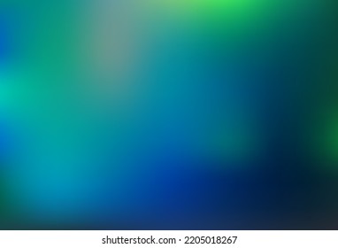 Light Blue, Green vector bokeh template. Shining colorful illustration in a Brand new style. Brand new style for your business design.
