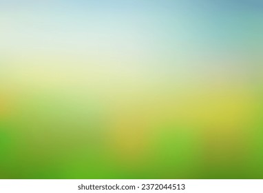 Light Blue, Green vector bokeh pattern. Creative illustration in halftone style with gradient. Smart texture for your design.