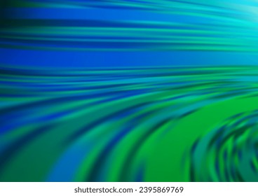 Light Blue, Green vector bokeh and colorful pattern. Glitter abstract illustration with an elegant design. The template for backgrounds of cell phones.