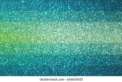 Light Blue, Green vector christmas postcard low polygon background. Illustration consisting of triangles. Abstract triangular polygonal origami or crystal design of New Year celebration.
