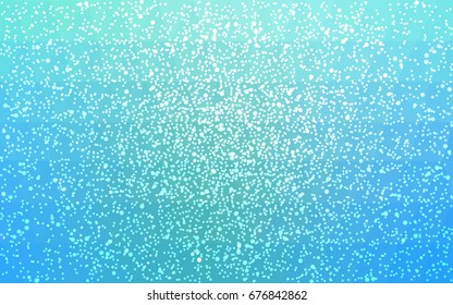 Light Blue, Green vector christmas postcard low polygon background. Illustration consisting of triangles. Abstract triangular polygonal origami or crystal design of New Year celebration.