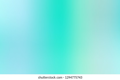 Light Blue, Green vector colorful blur backdrop. Shining colored illustration in smart style. New way of your design.