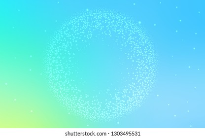 Light Blue, Green vector colorful blur backdrop. An elegant bright illustration with gradient. Blurred design for your web site.