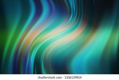 Light Blue, Green vector colorful abstract background. New colored illustration in blur style with gradient. Background for designs.