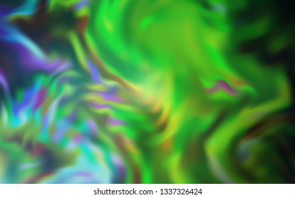 Light Blue, Green vector colorful abstract texture. Modern abstract illustration with gradient. New way of your design.
