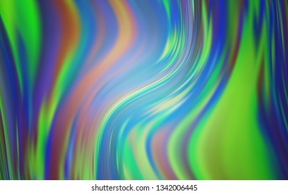 Light Blue, Green vector colorful abstract background. Modern abstract illustration with gradient. Background for designs.