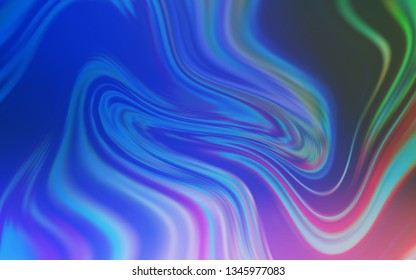 Light Blue, Green vector colorful blur background. Colorful illustration in abstract style with gradient. Blurred design for your web site.