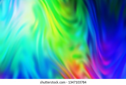 Light Blue, Green vector colorful abstract texture. Shining colored illustration in smart style. New style for your business design.