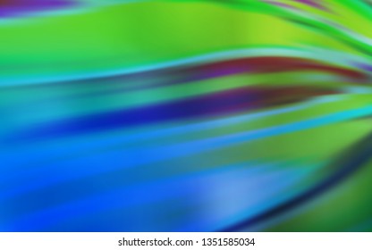 Light Blue, Green vector colorful blur background. New colored illustration in blur style with gradient. New style for your business design.