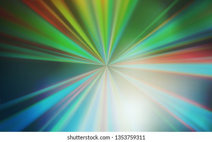 Light Blue, Green vector colorful abstract background. A completely new colored illustration in blur style. Background for a cell phone.