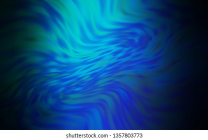 Light Blue, Green vector colorful abstract texture. Creative illustration in halftone style with gradient. Smart design for your work.