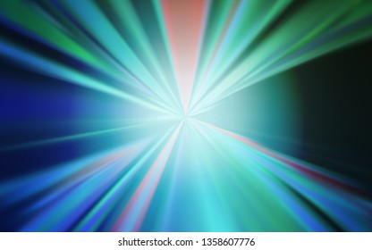 Light Blue, Green vector colorful abstract background. Creative illustration in halftone style with gradient. New design for your business.