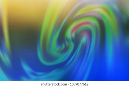 Light Blue, Green vector colorful abstract background. New colored illustration in blur style with gradient. Smart design for your work.