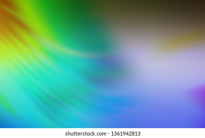 Light Blue, Green vector colorful abstract texture. An elegant bright illustration with gradient. Blurred design for your web site.