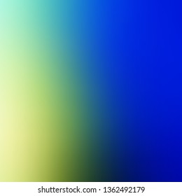 Light Blue, Green vector colorful blur background. New colorful illustration in blur style with gradient. Background for ui designers.