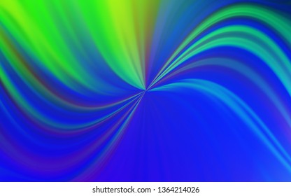 Light Blue, Green vector colorful abstract texture. Abstract colorful illustration with gradient. Background for designs.
