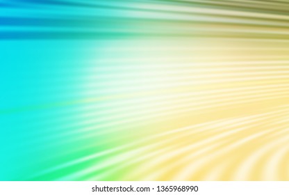 Light Blue, Green vector colorful abstract texture. Glitter abstract illustration with gradient design. Blurred design for your web site.