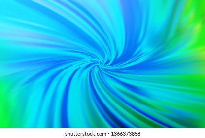 Light Blue, Green vector colorful blur background. A completely new colored illustration in blur style. The best blurred design for your business.