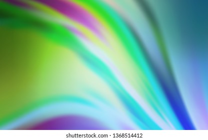 Light Blue, Green vector colorful abstract texture. Colorful illustration in abstract style with gradient. Blurred design for your web site.