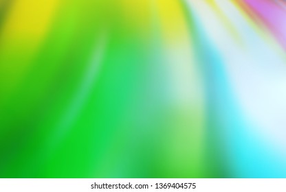 Light Blue, Green vector colorful blur background. Colorful abstract illustration with gradient. New design for your business.