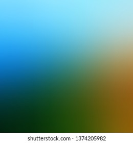 Light Blue, Green vector colorful blur backdrop. Colorful illustration in abstract style with gradient. New design for your web apps.