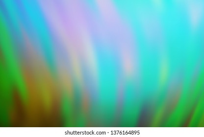 Light Blue, Green vector colorful abstract background. Glitter abstract illustration with gradient design. Smart design for your work.