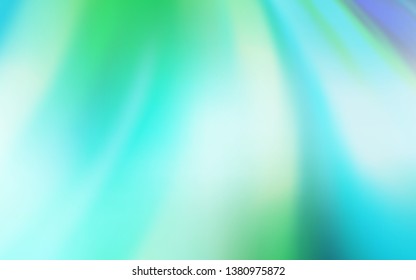 Light Blue, Green vector colorful abstract background. An elegant bright illustration with gradient. Completely new design for your business.