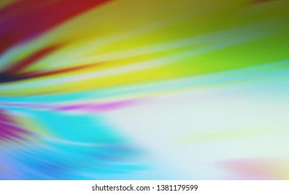 Light Blue, Green vector colorful blur backdrop. An elegant bright illustration with gradient. New style for your business design.
