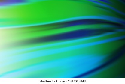 Light Blue, Green vector colorful blur background. Colorful abstract illustration with gradient. Elegant background for a brand book.