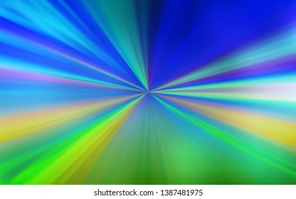 Light Blue, Green vector colorful abstract background. Creative illustration in halftone style with gradient. New way of your design.