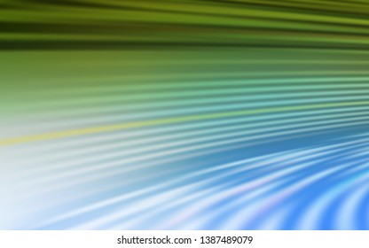 Light Blue, Green vector colorful blur backdrop. A completely new colored illustration in blur style. Completely new design for your business.