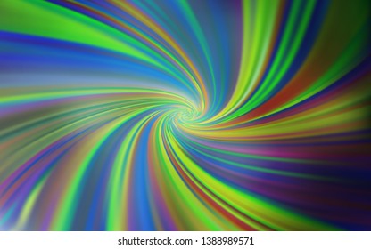 Light Blue, Green vector colorful abstract background. A completely new colored illustration in blur style. New design for your business.