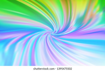 Light Blue, Green vector colorful abstract background. An elegant bright illustration with gradient. New style design for your brand book.