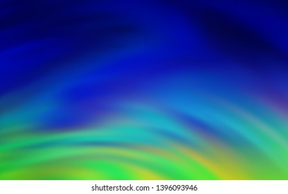 Light Blue, Green vector colorful abstract texture. Modern abstract illustration with gradient. New way of your design.