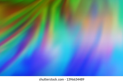 Light Blue, Green vector colorful abstract texture. Abstract colorful illustration with gradient. Smart design for your work.