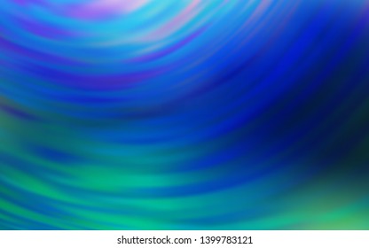 Light Blue, Green vector colorful abstract background. New colored illustration in blur style with gradient. Background for designs.