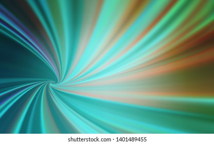 Light Blue, Green vector colorful blur backdrop. Shining colored illustration in smart style. The best blurred design for your business.