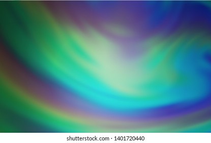 Light Blue, Green vector colorful blur backdrop. Abstract colorful illustration with gradient. New way of your design.