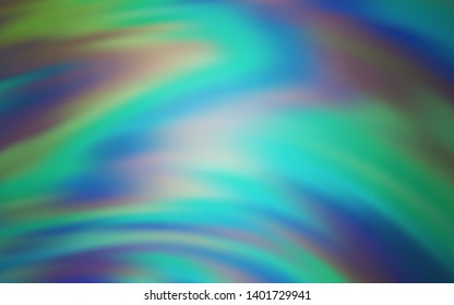 Light Blue, Green vector colorful blur backdrop. Modern abstract illustration with gradient. Elegant background for a brand book.