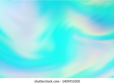 Light Blue, Green vector colorful blur background. Abstract colorful illustration with gradient. New way of your design.