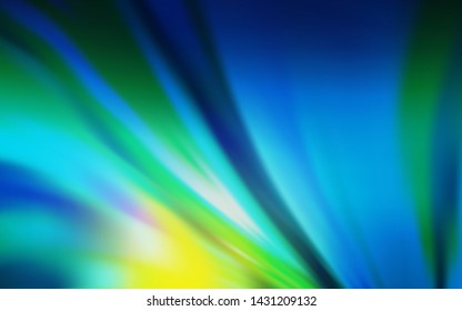 Light Blue, Green vector colorful blur background. New colored illustration in blur style with gradient. New way of your design.