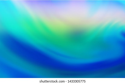 Light Blue, Green vector colorful abstract background. Shining colored illustration in smart style. New design for your business.